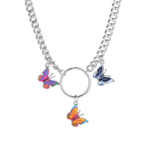 chokers harajuku punk style butterfly choker necklace jewelry women collares gothic hip hop gift, Golden;silver
chokers harajuku punk style butterfly choker necklace jewelry women collares gothic hip hop gift, Golden;silver