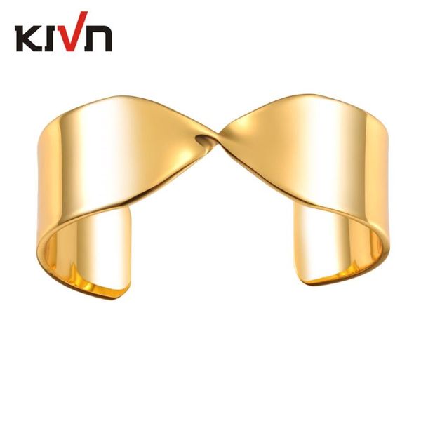 bangle kivn fashion jewelry plain smooth twisted open cuff bracelets for women girls promotion mothers birthday christmas gifts, Black
bangle kivn fashion jewelry plain smooth twisted open cuff bracelets for women girls promotion mothers birthday christmas gifts, Black