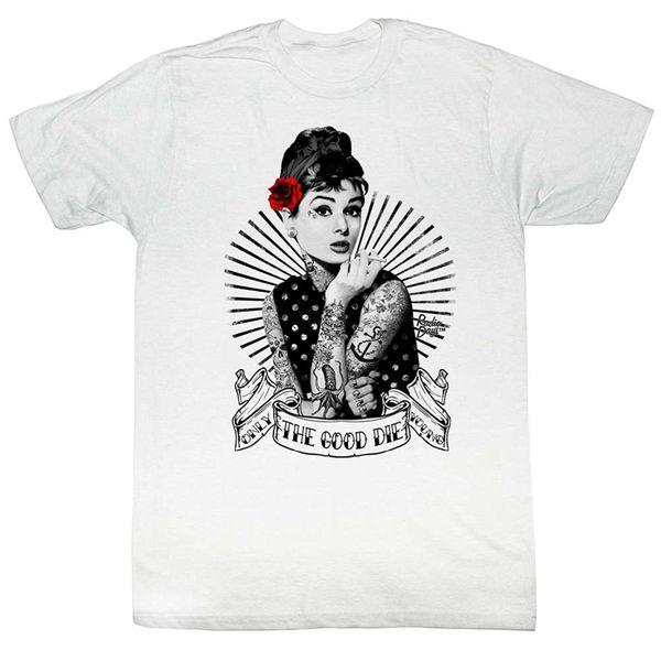 2019 summer tee shirt a&e designs audrey hepburn shirt tattooed t-shirt cotton t-shirt
2019 summer tee shirt a&e designs audrey hepburn shirt tattooed t-shirt cotton t-shirt