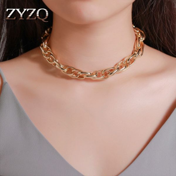 zyzq punk thick chain design necklace for women personality simple choker necklace wholesale lots&bulk selling jewelry, Silver
zyzq punk thick chain design necklace for women personality simple choker necklace wholesale lots&bulk selling jewelry, Silver
