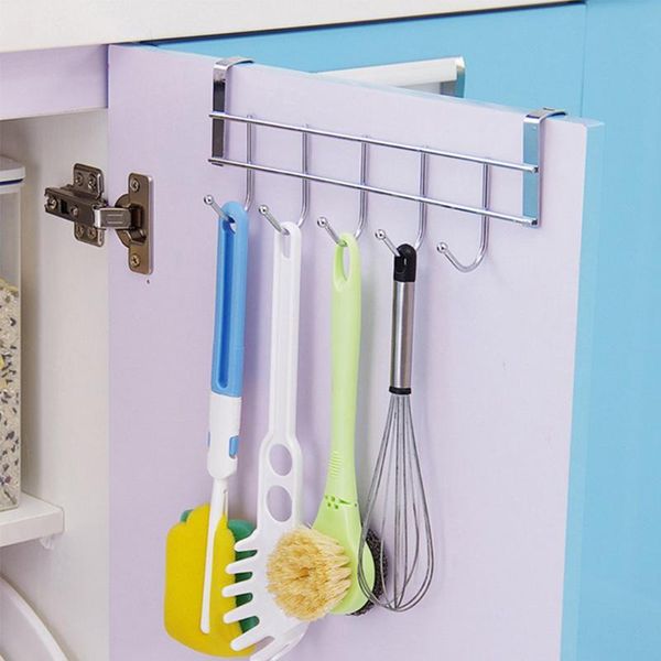 hooks & rails 1pc over door 5 home bathroom organizer rack clothes coat hat towel hanger housekeeping
hooks & rails 1pc over door 5 home bathroom organizer rack clothes coat hat towel hanger housekeeping