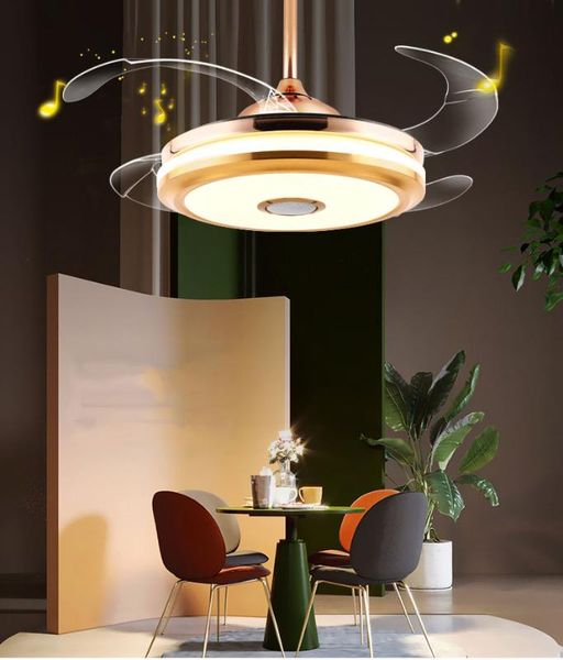 Invisible fan light, inverter , bedroom remote control fan, light sound, living room, led modern household ceiling fan
Invisible fan light, inverter , bedroom remote control fan, light sound, living room, led modern household ceiling fan