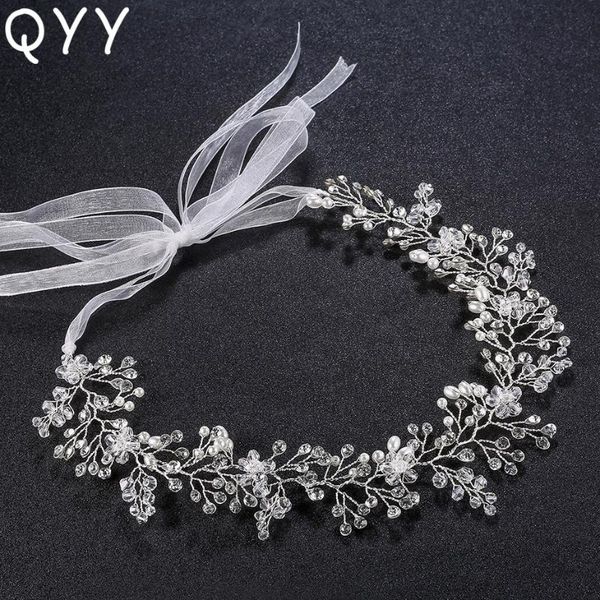 qyy fashion handmade hair vine bridal headpiece for women crystal pearls wedding headbands, Golden;silver
qyy fashion handmade hair vine bridal headpiece for women crystal pearls wedding headbands, Golden;silver