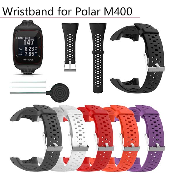 silicone wrist strap replacement for polar m430 gps running smart sport watch band with tools wristband for polar m400 bracelet
silicone wrist strap replacement for polar m430 gps running smart sport watch band with tools wristband for polar m400 bracelet