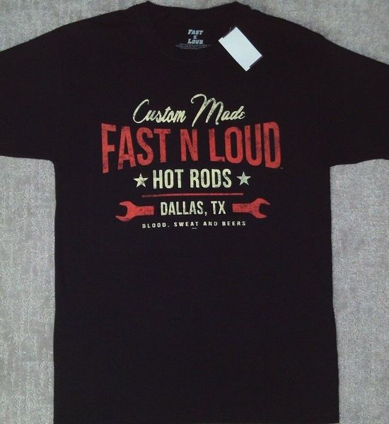 fast n loud custom made rods t shirt_ size medium_ licensed_ new with tags
fast n loud custom made rods t shirt_ size medium_ licensed_ new with tags