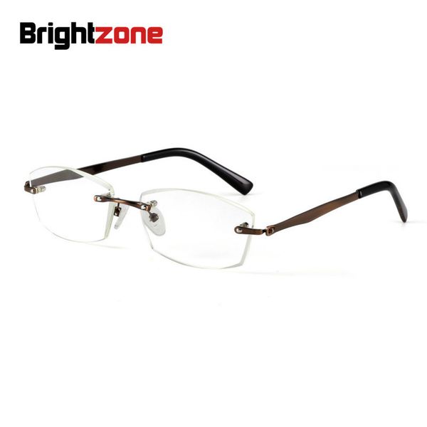 brightzone frameless men reading glasses anti blue rays resin clear lenses titanium alloy anti-fatigue eyeglasses +1.00 to +4.00, White;black
brightzone frameless men reading glasses anti blue rays resin clear lenses titanium alloy anti-fatigue eyeglasses +1.00 to +4.00, White;black