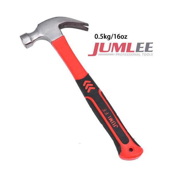 jumlee 16/20oz claw hammer solid high carbon steel & non slip grip 0.5/0.75 kg home carpentry hand hammer nail non-slip
jumlee 16/20oz claw hammer solid high carbon steel & non slip grip 0.5/0.75 kg home carpentry hand hammer nail non-slip