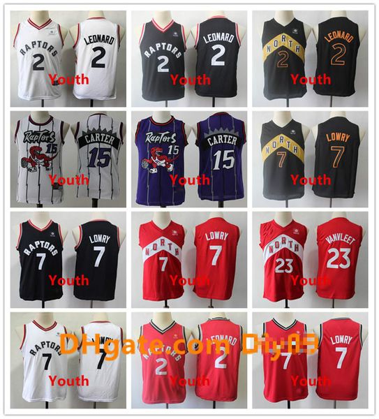 Kids 23 Fred Vanvleet Toronto Raptors Throwback Jersey Kyle Lowry 7 Kawhi Leonard 2 Vince Carter 15 Youth Vintage Basketball Jerseys, Black;red
Kids 23 Fred Vanvleet Toronto Raptors Throwback Jersey Kyle Lowry 7 Kawhi Leonard 2 Vince Carter 15 Youth Vintage Basketball Jerseys, Black;red