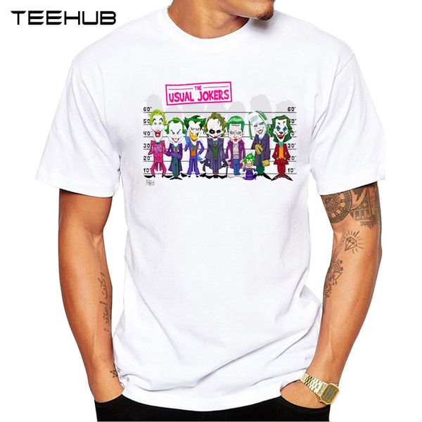 teehub men's new fashion the usual jokers design short sleeve t-shirt cool hipster t-shirts
teehub men's new fashion the usual jokers design short sleeve t-shirt cool hipster t-shirts