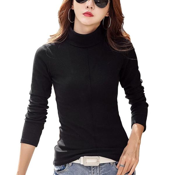 women soft slim turtle neck solid basic winter elastic skinny sweater fashion pullover bodycon long sleeve, White;black
women soft slim turtle neck solid basic winter elastic skinny sweater fashion pullover bodycon long sleeve, White;black