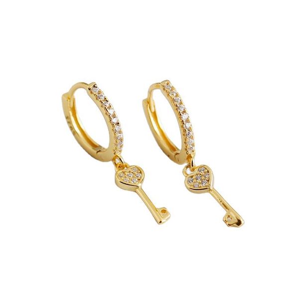 925 sterling silver earring fashion zircon key letter short pendant cartoon drop earring personality cute woman girl ear jewelry
925 sterling silver earring fashion zircon key letter short pendant cartoon drop earring personality cute woman girl ear jewelry