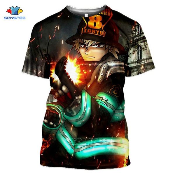 japan anime fire force fire brigade of flames cute homme summer punk 3d print shirts plus size graphic funny men clothing
japan anime fire force fire brigade of flames cute homme summer punk 3d print shirts plus size graphic funny men clothing