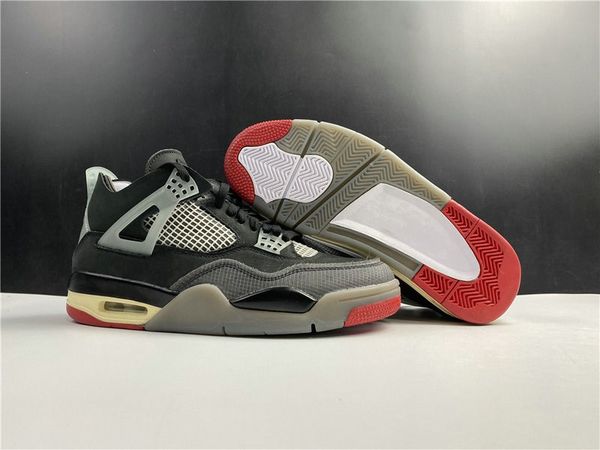 new exclusive 4 bred collaboration basketball shoes black cement grey fire red iv fashion chaussures trainers come with box, White;red
new exclusive 4 bred collaboration basketball shoes black cement grey fire red iv fashion chaussures trainers come with box, White;red