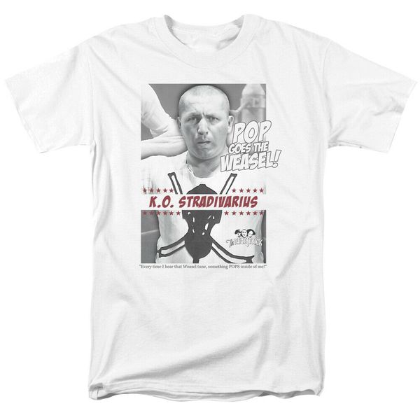 three stooges t-shirt pop goes the weasel white tee 2019 fashion brand men's street wear t-shirt solid color
three stooges t-shirt pop goes the weasel white tee 2019 fashion brand men's street wear t-shirt solid color