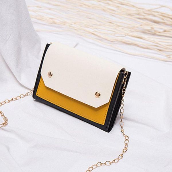 2020 new lady fashion color matching casual single shoulder chain satchel purses and handbags 8316
2020 new lady fashion color matching casual single shoulder chain satchel purses and handbags 8316