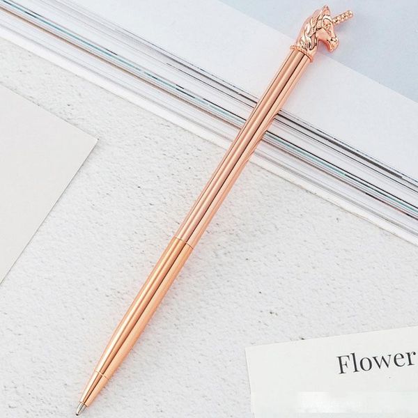 new cute unicorn metal ballpoint pens fashion business office school stationery supplies girl wedding gift ing, Blue;orange
new cute unicorn metal ballpoint pens fashion business office school stationery supplies girl wedding gift ing, Blue;orange