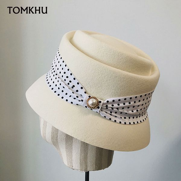 2021new winter fashion women cloche bucket hat elegant white black bow ladies fedora hat wool felt warm dress quality cap, Blue;gray
2021new winter fashion women cloche bucket hat elegant white black bow ladies fedora hat wool felt warm dress quality cap, Blue;gray