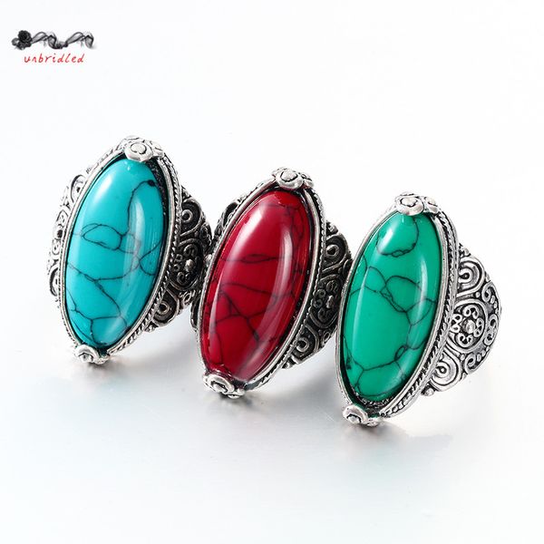 fashion jewelry tibetan alloy rings for women plated exotic hole heavy big size oval green stone 2020 new ringbague femme, Golden;silver
fashion jewelry tibetan alloy rings for women plated exotic hole heavy big size oval green stone 2020 new ringbague femme, Golden;silver