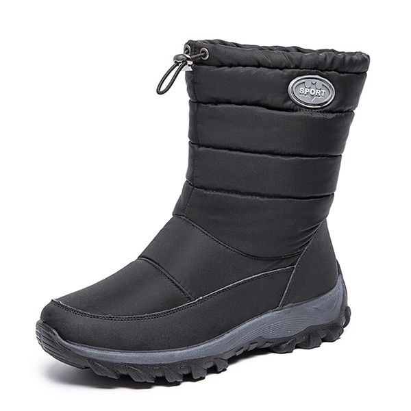 boots high ankle bootie women velvet winter anti-skid cotton shoes girl waterproof warm outdoor snow for cold weather, Black
boots high ankle bootie women velvet winter anti-skid cotton shoes girl waterproof warm outdoor snow for cold weather, Black