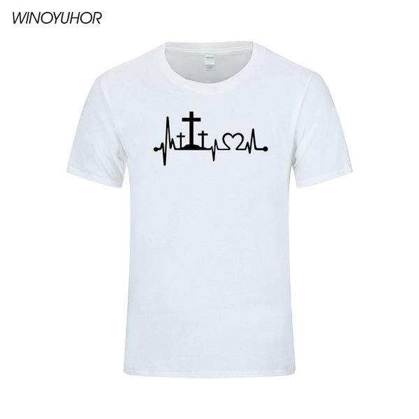 сердцебиение крест футболки мужчин случайные короткие рукава tee tops хлопок свободное лето o-образным вырезом tee shirt tops забавный иисус
сердцебиение крест футболки мужчин случайные короткие рукава tee tops хлопок свободное лето o-образным вырезом tee shirt tops забавный иисус