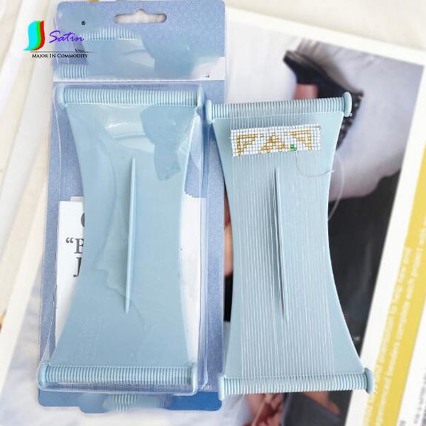 sewing notions & tools fashion mini home plastic beaded loom diy homemade bracelet necklace earring tool weaving knitting machine, Black
sewing notions & tools fashion mini home plastic beaded loom diy homemade bracelet necklace earring tool weaving knitting machine, Black
