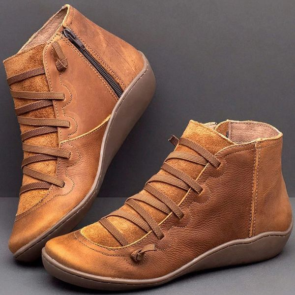 pu women leather ankle boots women autumn winter cross strappy vintage punk boots flat ladies shoes woman botas mujer, Black
pu women leather ankle boots women autumn winter cross strappy vintage punk boots flat ladies shoes woman botas mujer, Black