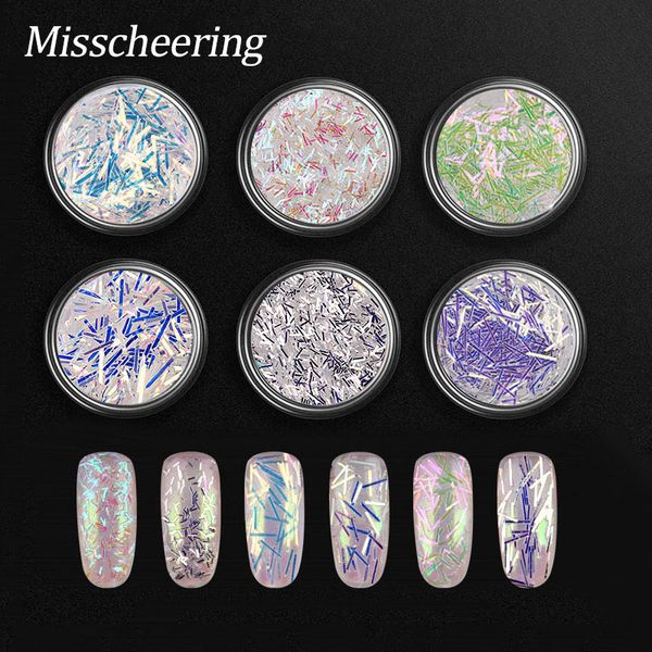 nail glitter 6 colors/set mixed color 3d powder tips symphony magic effect flakes blu-ray lace sequins diy art decoration, Silver;gold
nail glitter 6 colors/set mixed color 3d powder tips symphony magic effect flakes blu-ray lace sequins diy art decoration, Silver;gold