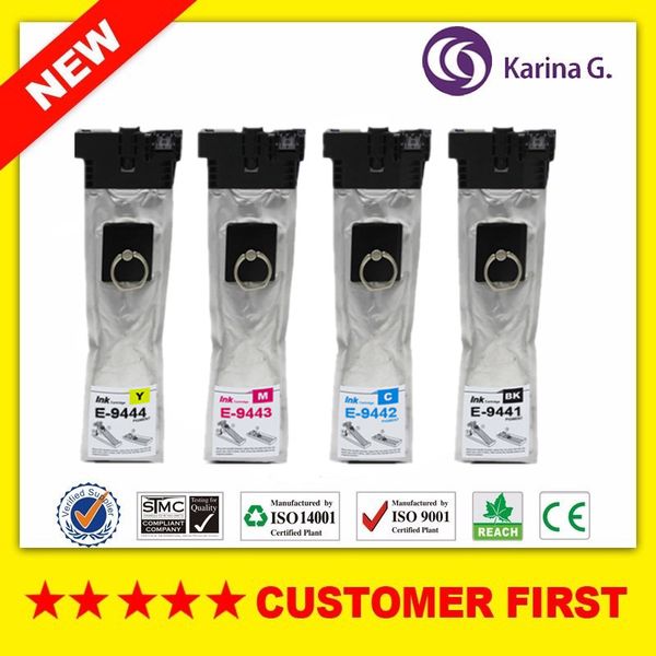 compatible for t9441 t9441 - t9444 pigment ink cartridge for workforce pro wf-c5210dw wf-c5290dw wf-c5710dwf etc
compatible for t9441 t9441 - t9444 pigment ink cartridge for workforce pro wf-c5210dw wf-c5290dw wf-c5710dwf etc