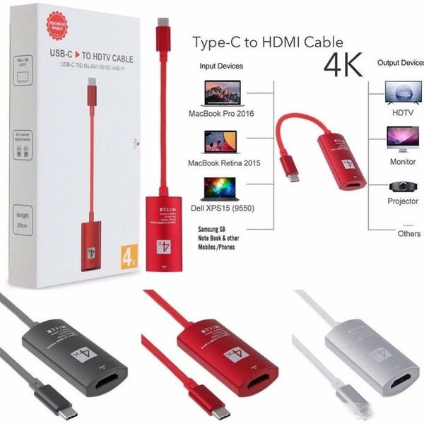 usb 3.1 type c to hdmi converter 4k*2k usb c type-c adapter cable for samsung s8 s9 note 8 macbook
usb 3.1 type c to hdmi converter 4k*2k usb c type-c adapter cable for samsung s8 s9 note 8 macbook