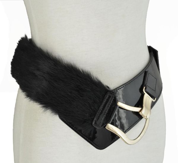 2020 fashion new fluff elastic black red belt ladies fur decorative girdle women's retro large buckle wide belts, Black;brown
2020 fashion new fluff elastic black red belt ladies fur decorative girdle women's retro large buckle wide belts, Black;brown