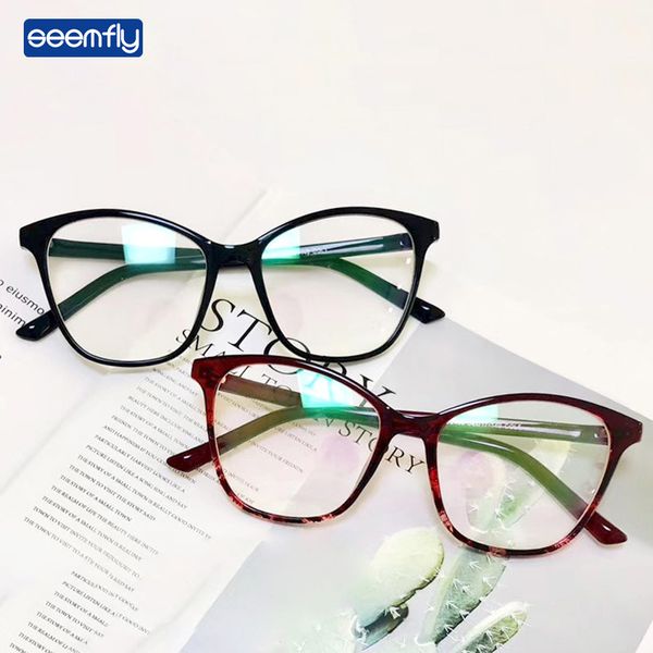 seemfly vintage cat eye glasses frame fashion classic large frame goggles clear lens optical eyeglasses plain spectacles unisex, Black
seemfly vintage cat eye glasses frame fashion classic large frame goggles clear lens optical eyeglasses plain spectacles unisex, Black