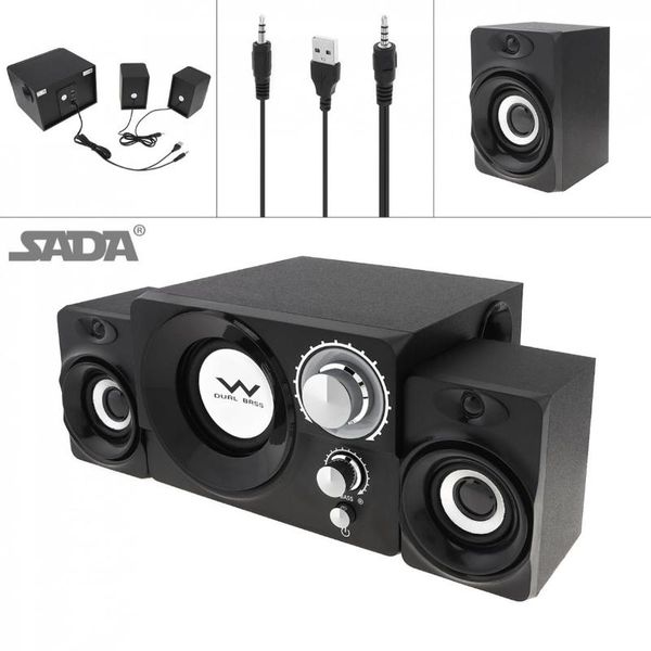 sada s-20 2.1 mini black 3w wooden subwoofer portable music usb computer speaker for desk/ tv / pc smartphone
sada s-20 2.1 mini black 3w wooden subwoofer portable music usb computer speaker for desk/ tv / pc smartphone