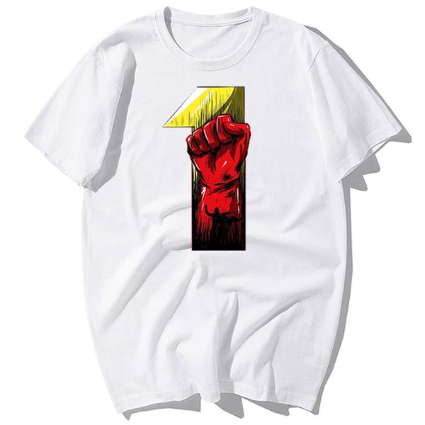 1 punch япония аниме one панч man печати t-shirt men summer casual тенниска 100% хлопка с коротким рукавом футболки harajuku streetwear
1 punch япония аниме one панч man печати t-shirt men summer casual тенниска 100% хлопка с коротким рукавом футболки harajuku streetwear