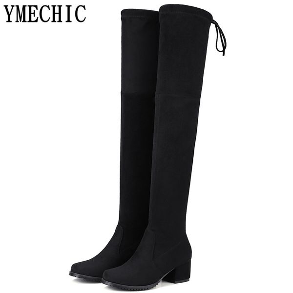 boots ymechic 8 color women shoes black gray plus size square high heels long over knee thigh flock ladies botas mujer
boots ymechic 8 color women shoes black gray plus size square high heels long over knee thigh flock ladies botas mujer