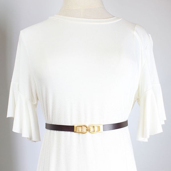 simple and versatile women's thin belt leather fashion korean decorative belt women's korean dress with waist chain, Black;brown
simple and versatile women's thin belt leather fashion korean decorative belt women's korean dress with waist chain, Black;brown