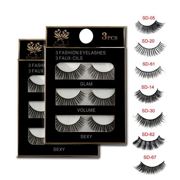 3 pairs handmade cross false eyelashes beauty makeup thick voluminous messy fake eye lashes extension tools eye cosmetic
3 pairs handmade cross false eyelashes beauty makeup thick voluminous messy fake eye lashes extension tools eye cosmetic