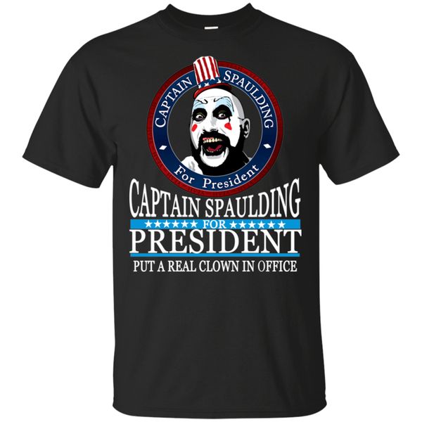captain spaulding for president t-shirt black-navy for men-women basic models tee shirt
captain spaulding for president t-shirt black-navy for men-women basic models tee shirt