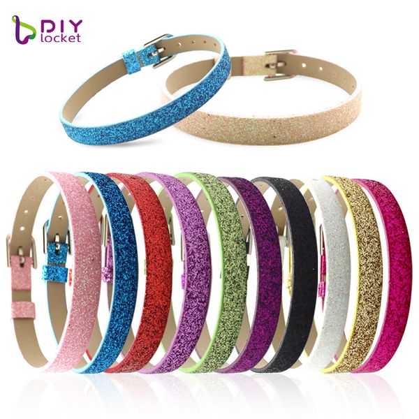 diylocket 8mm pu leather glint wristband bracelets can choose 10 color 20 pieces diy accessory fit slide letter charms lsbr05*20, Golden;silver
diylocket 8mm pu leather glint wristband bracelets can choose 10 color 20 pieces diy accessory fit slide letter charms lsbr05*20, Golden;silver