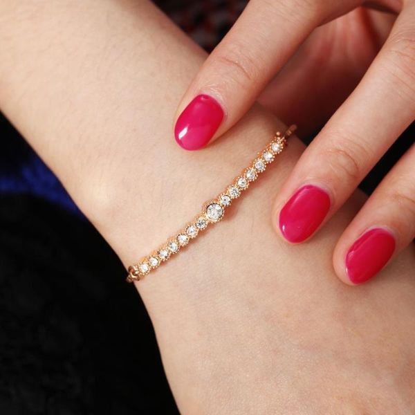 charm bracelets lovely & bangles woman bridal cubic zircon jewelry gift adjustable bracelet pulseras mujer, Golden;silver
charm bracelets lovely & bangles woman bridal cubic zircon jewelry gift adjustable bracelet pulseras mujer, Golden;silver