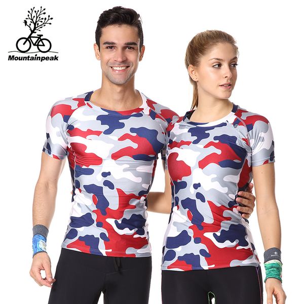 mountainpeak running t-shirt male and female sports fitness speed dry clothing with short sleeves is tight breathable stretch t, Gray;blue
mountainpeak running t-shirt male and female sports fitness speed dry clothing with short sleeves is tight breathable stretch t, Gray;blue