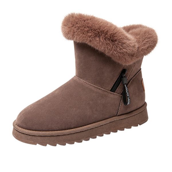 2020 winter new plus velvet short snow boots женщина толстая подошва хлопок сапоги модный женский, Black
2020 winter new plus velvet short snow boots женщина толстая подошва хлопок сапоги модный женский, Black