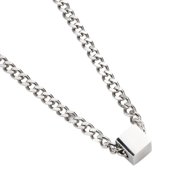 pendant necklaces couple necklace chain steel tone pendants stainless long women 2021 accessories fashion, Silver
pendant necklaces couple necklace chain steel tone pendants stainless long women 2021 accessories fashion, Silver