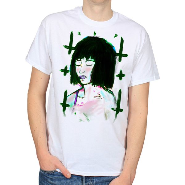 inverted cross girl portrait gothic street art 666 punk rock mens t-shirt tee funny short sleeve cotton t-shirts
inverted cross girl portrait gothic street art 666 punk rock mens t-shirt tee funny short sleeve cotton t-shirts