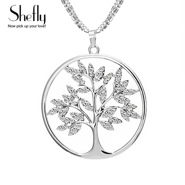 women life tree pendant necklace european personality hollow round with cubic silver color jewelry accessories xl07939
women life tree pendant necklace european personality hollow round with cubic silver color jewelry accessories xl07939