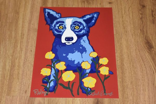 george rodrigue blue dog see how my garden grows home decoration oil painting on canvas wall art canvas pictures wall decor 200914
george rodrigue blue dog see how my garden grows home decoration oil painting on canvas wall art canvas pictures wall decor 200914