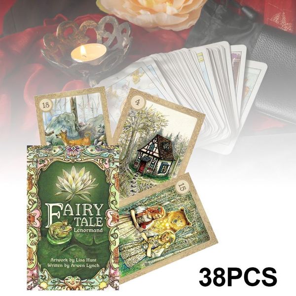 38pcs карты таро сказочная ленорман карты семейный праздник партии playing cards board game card полный английский таро set путеводитель yxl
38pcs карты таро сказочная ленорман карты семейный праздник партии playing cards board game card полный английский таро set путеводитель yxl