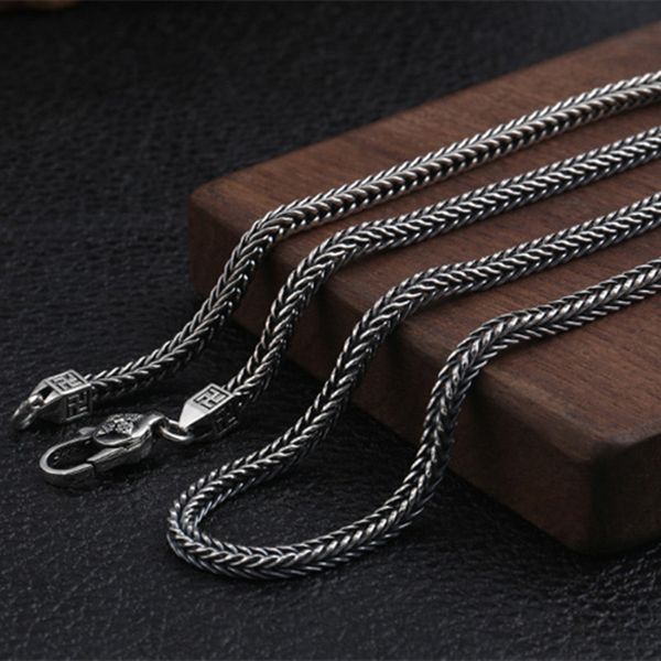chains 70cm 925 sterling silver jewelry necklace 4mm chain men&women gift thai mantra charms long choker statement
chains 70cm 925 sterling silver jewelry necklace 4mm chain men&women gift thai mantra charms long choker statement