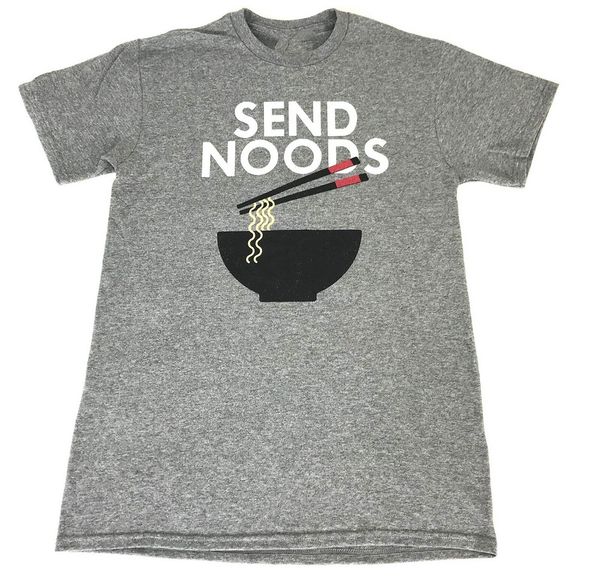 send noods ramen noodles funny t shirt mens (small) grey homme customized tee shirt
send noods ramen noodles funny t shirt mens (small) grey homme customized tee shirt