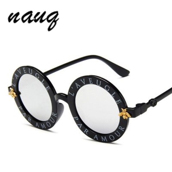 new fashion retro bee round metal sunglasses kids trendy letter sun glasses children cute shades mirror boys girls, White;black
new fashion retro bee round metal sunglasses kids trendy letter sun glasses children cute shades mirror boys girls, White;black