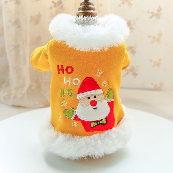 dog apparel plush collar christmas clothes winter thickening warm santa claus print holiday coat cats clothing teddy yellow pet costumes
dog apparel plush collar christmas clothes winter thickening warm santa claus print holiday coat cats clothing teddy yellow pet costumes